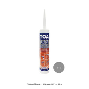 TOA อะคริลิกยาแนว 303 ขนาด 280 มล. สีเทา